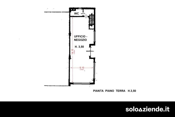 Affitto Immobili uso ufficio - ambulatorio OPEN SPACE DI CIRCA 80 MQ DIVISIBILE INTERNAMENTE. a Bevilacqua (VR)